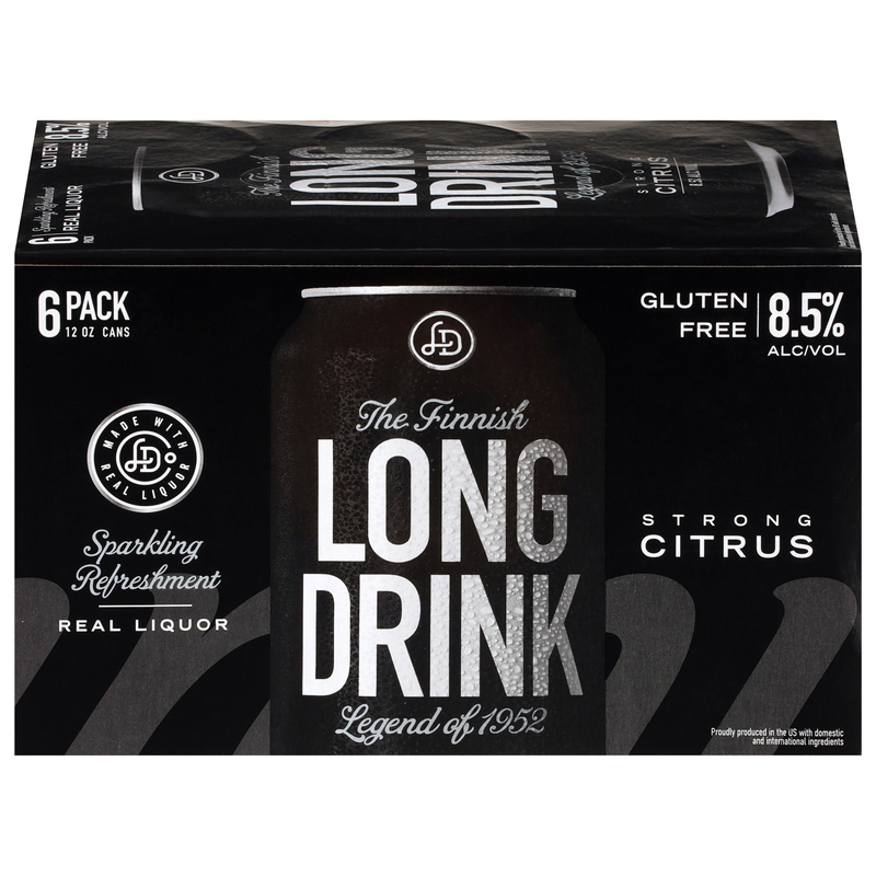 The Finnish Long Drink Gluten Free Strong Citrus Gin | Giant Eagle