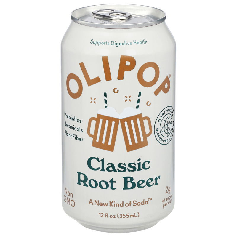Olipop Soda, Classic Root Beer | Giant Eagle | Because It Matters