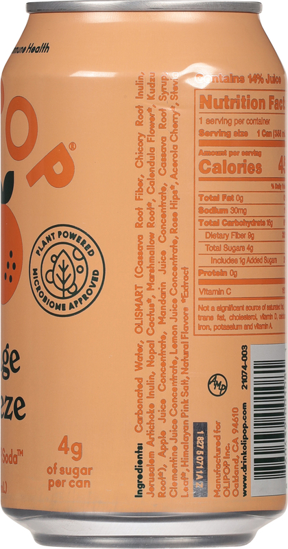 Olipop Orange Squeeze Soda | Giant Eagle | Because It Matters