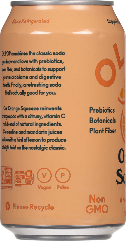 Olipop Orange Squeeze Soda | Giant Eagle | Because It Matters