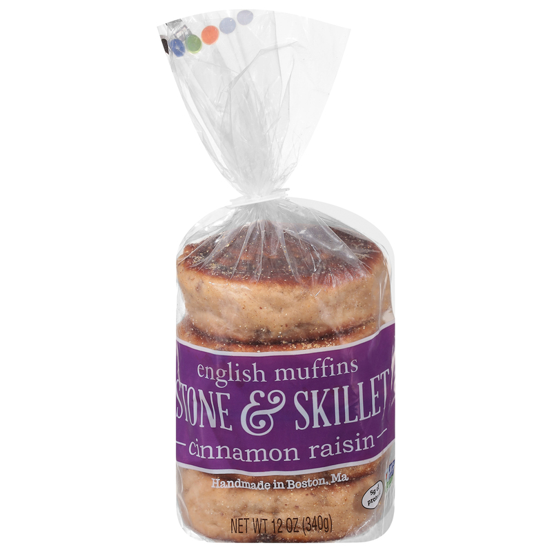Stone & Skillet English Muffins, Cinnamon Raisin | Giant Eagle