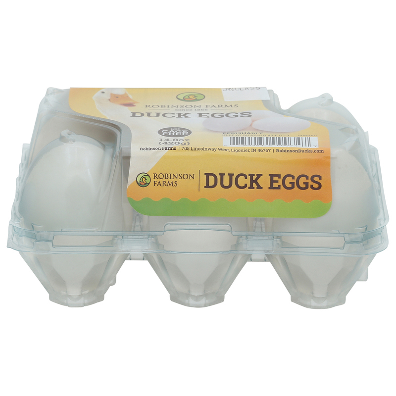 Robinson Farms Duck Eggs, Cage Free | Giant Eagle | Because It