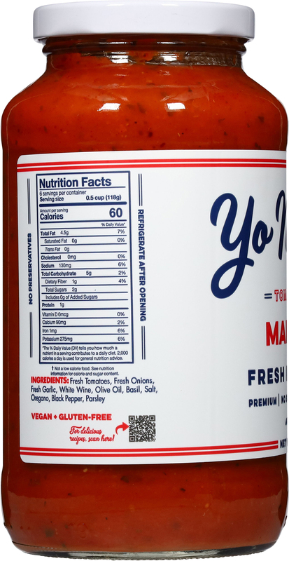 Yo Mama's Marinara Tomato Sauce | Giant Eagle | Because It Matters