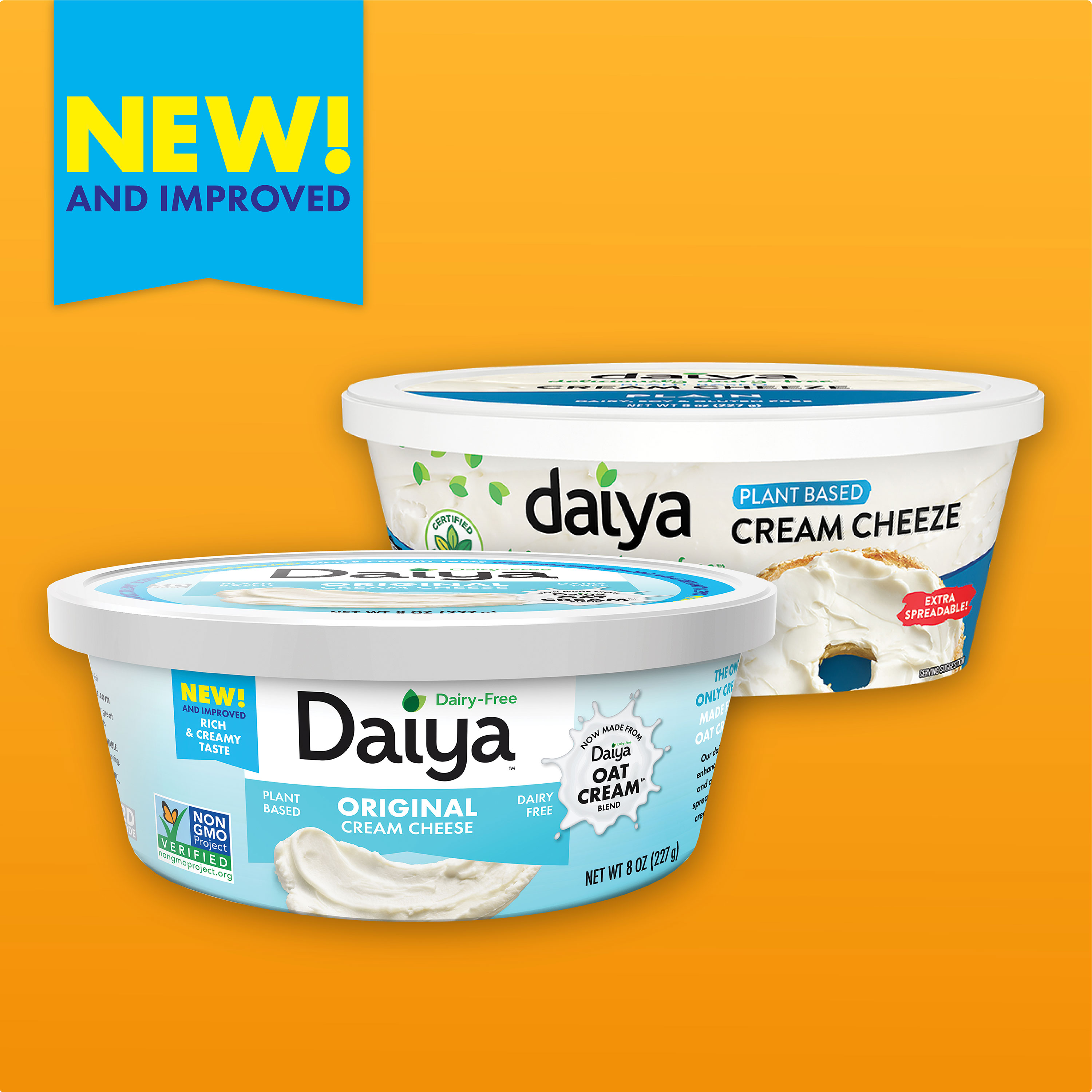 Daiya Dairy Free Original Cream Cheese - 8 oz | Giant Eagle