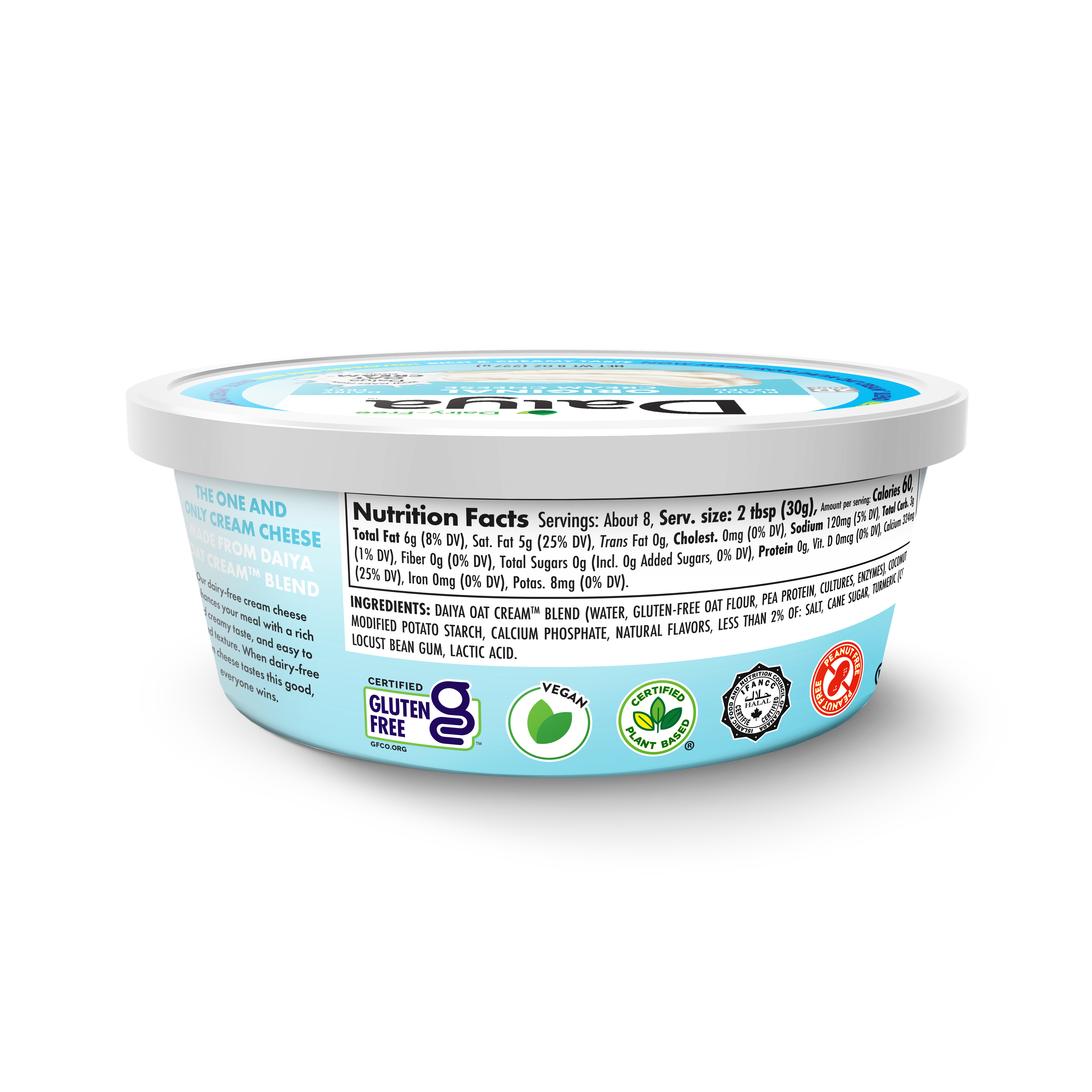 Daiya Dairy Free Original Cream Cheese - 8 oz | Giant Eagle