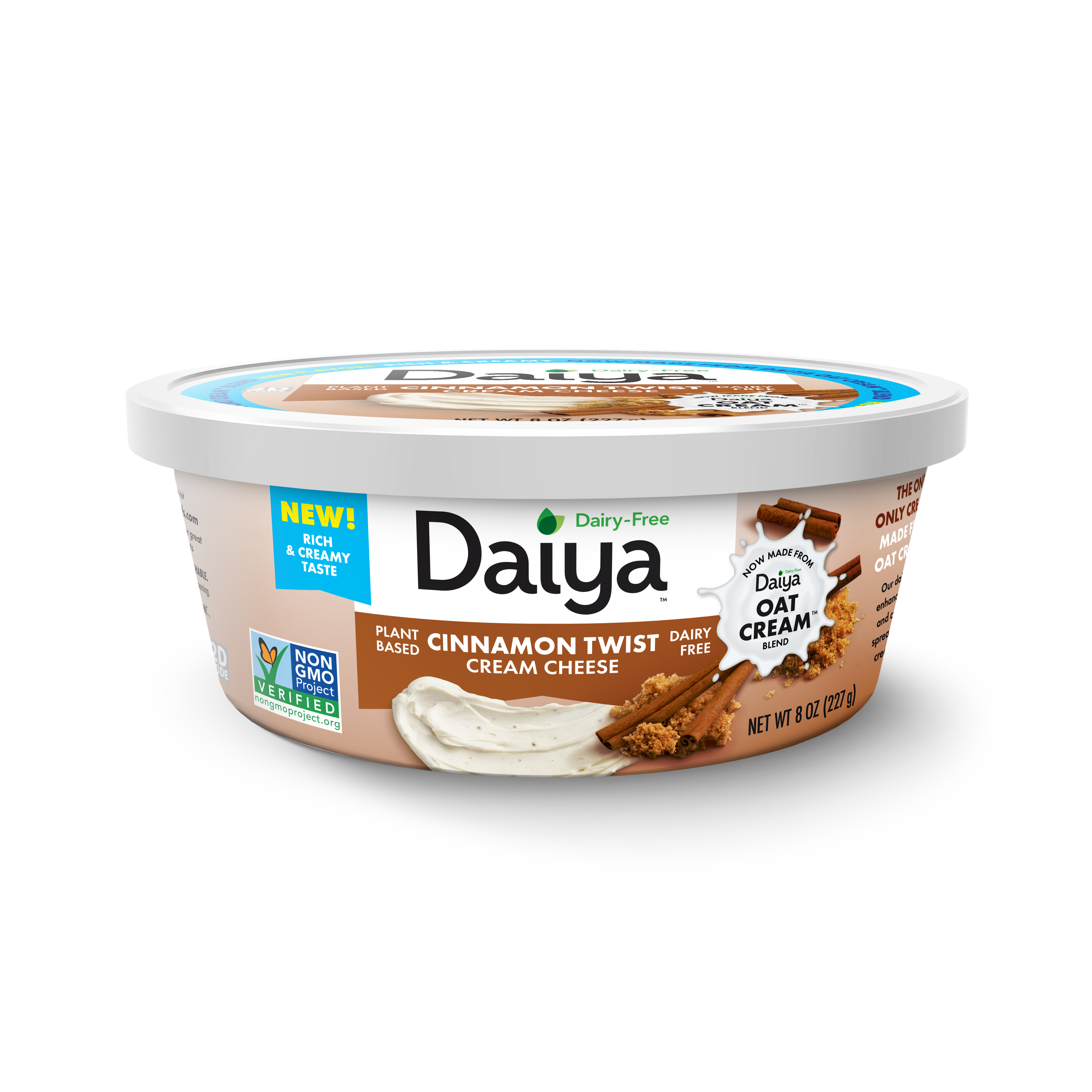 Daiya Dairy Free Cinnamon Twist Cream Cheese - 8 oz | Giant Eagle
