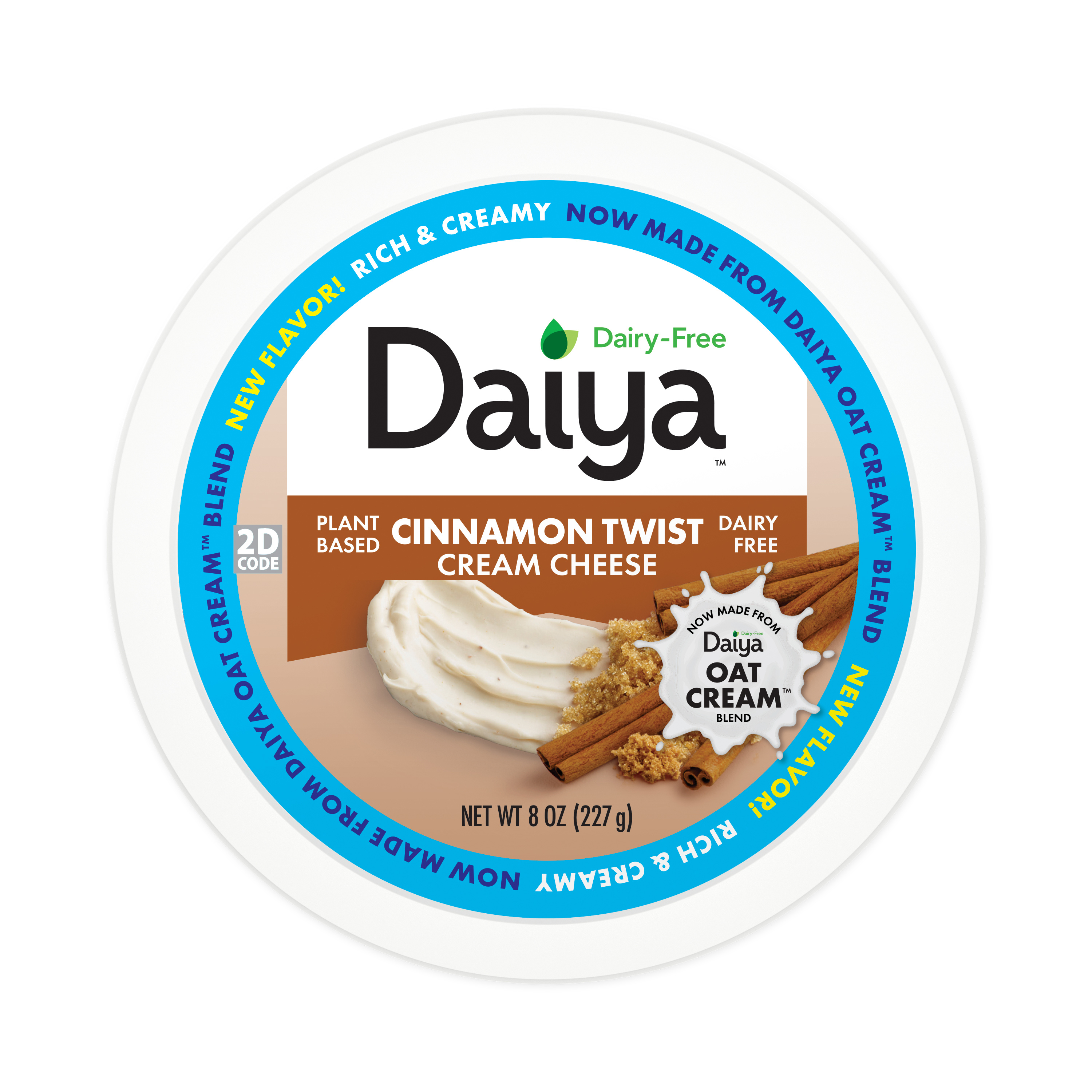 Daiya Dairy Free Cinnamon Twist Cream Cheese - 8 oz | Giant Eagle
