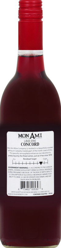 Mon Ami Winery Concord, Lake Erie | Giant Eagle | Because It