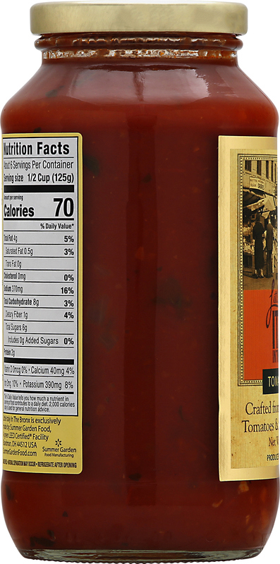 Little Italy in the Bronx Pasta Sauce, Tomato Basil | Giant Eagle