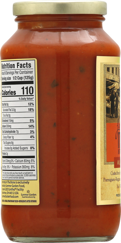 Little Italy in the Bronx Pasta Sauce, Alla Vodka | Giant Eagle