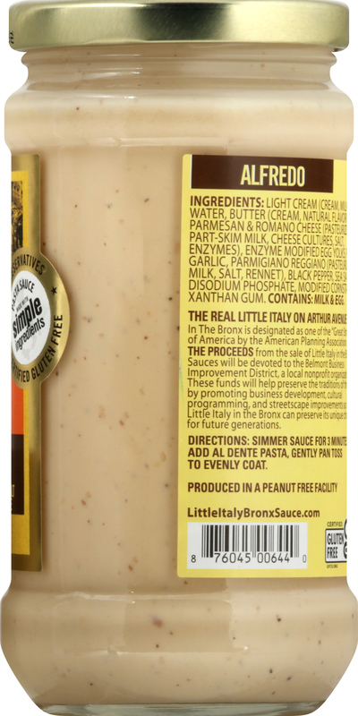 Little Italy in the Bronx Pasta Sauce, Alfredo | Giant Eagle