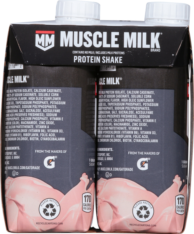 Muscle Milk Pro Series Non-Dairy Protein Shake Slammin' Strawberry