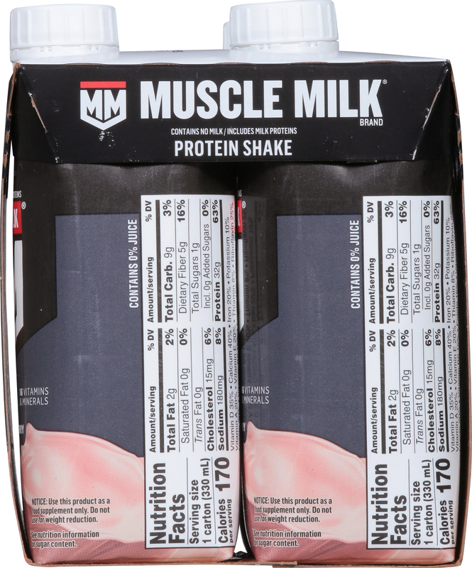 Muscle Milk Pro Series Non-Dairy Protein Shake Slammin' Strawberry