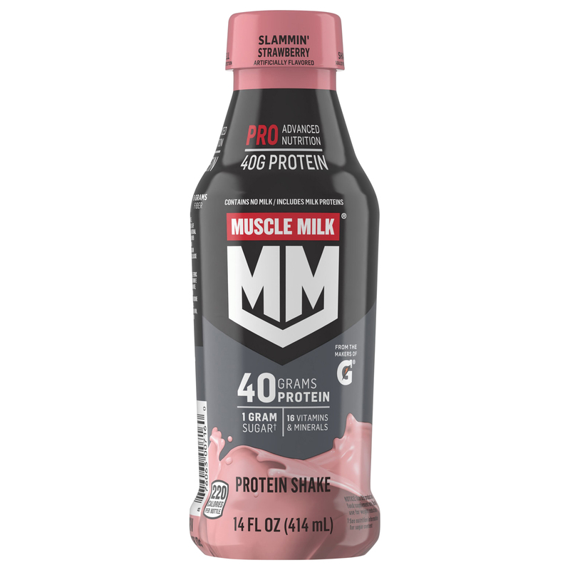 Muscle Milk Pro Advanced Nutrition Slammin' Strawberry Protein