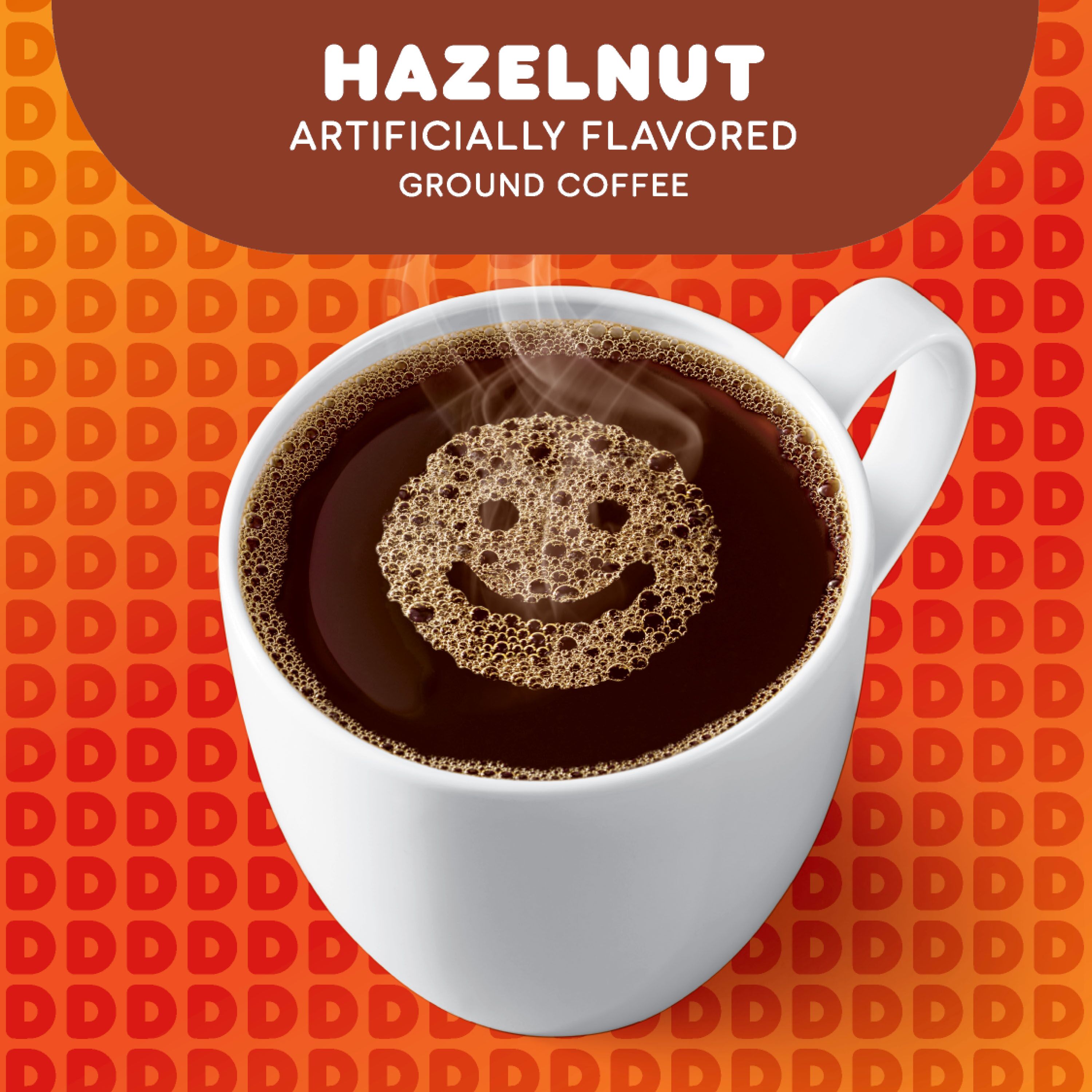 Dunkin' Hazelnut Artificially Flavored Coffee, Keurig K-Cup Pods