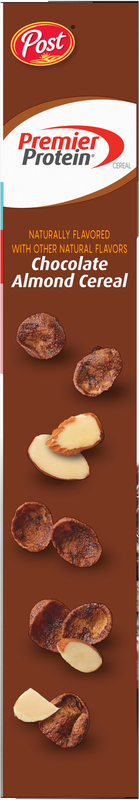 Post Premier Protein Chocolate Almond Cereal, 9 OZ Box | Giant