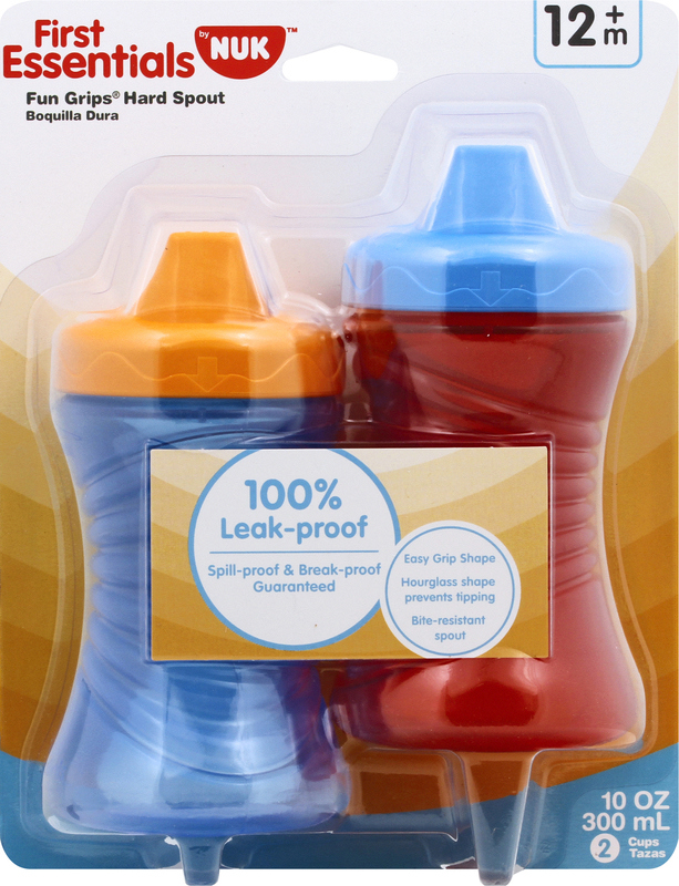 NUK Cup, Hard Spout, Fun Grips, 12+ M, 10 Ounce Giant Eagle