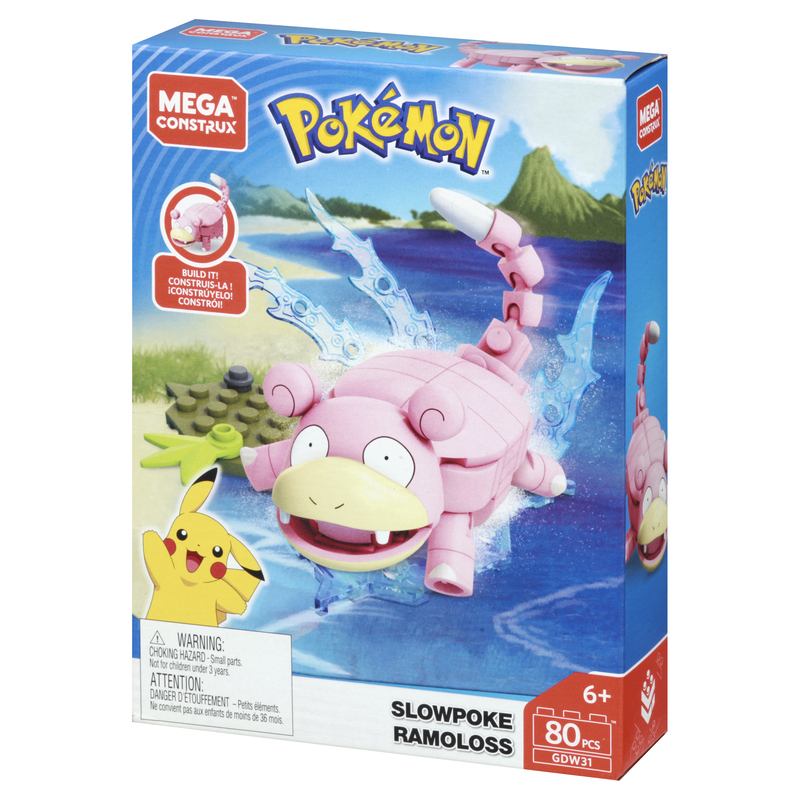 Mega Construx Toy, Slowpoke Ramoloss Giant Eagle Because It
