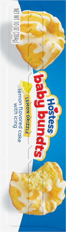 HOSTESS Baby Bundts, Lemon Drizzle Cakes, 8 Count , 10 oz | Giant