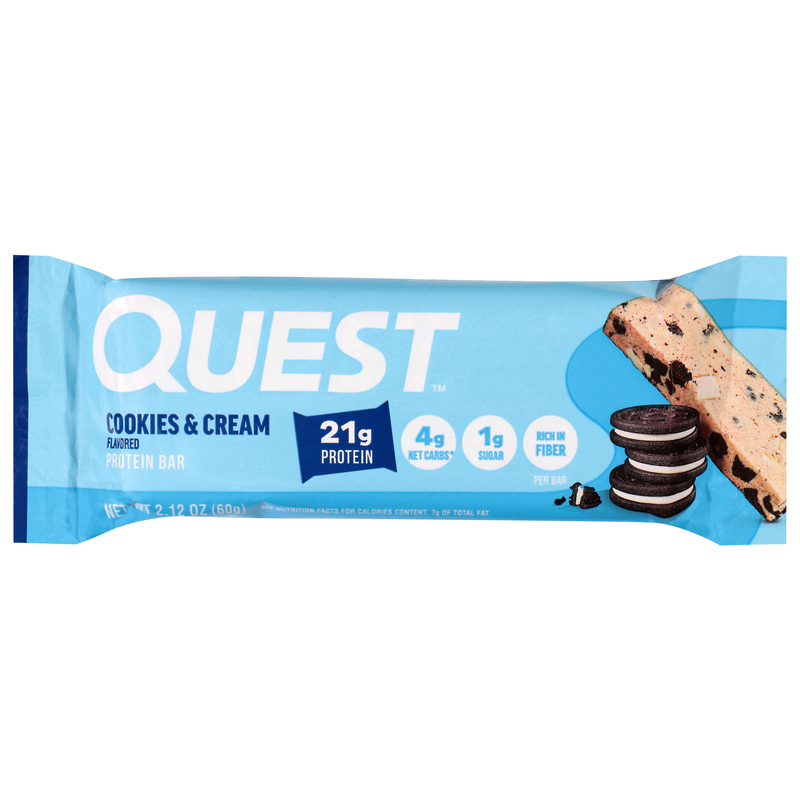 Quest Cookies & Cream Flavored Protein Bar | Giant Eagle | Because