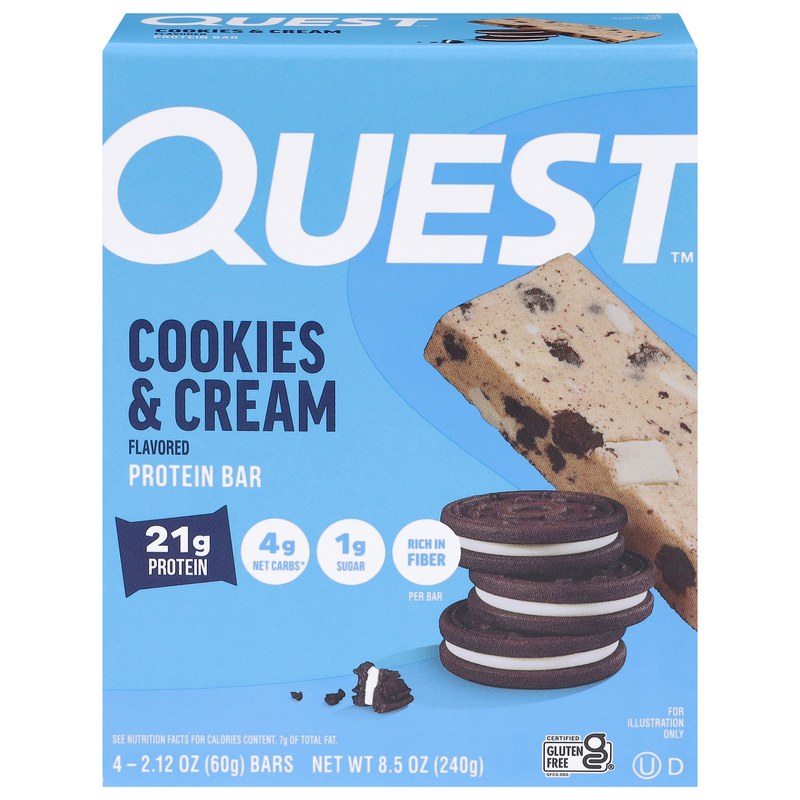 Quest Cookies & Cream Flavored Protein Bar | Giant Eagle | Because