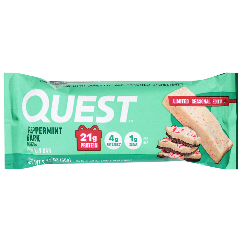 Quest Peppermint Bark Flavored Protein Bar | Giant Eagle | Because
