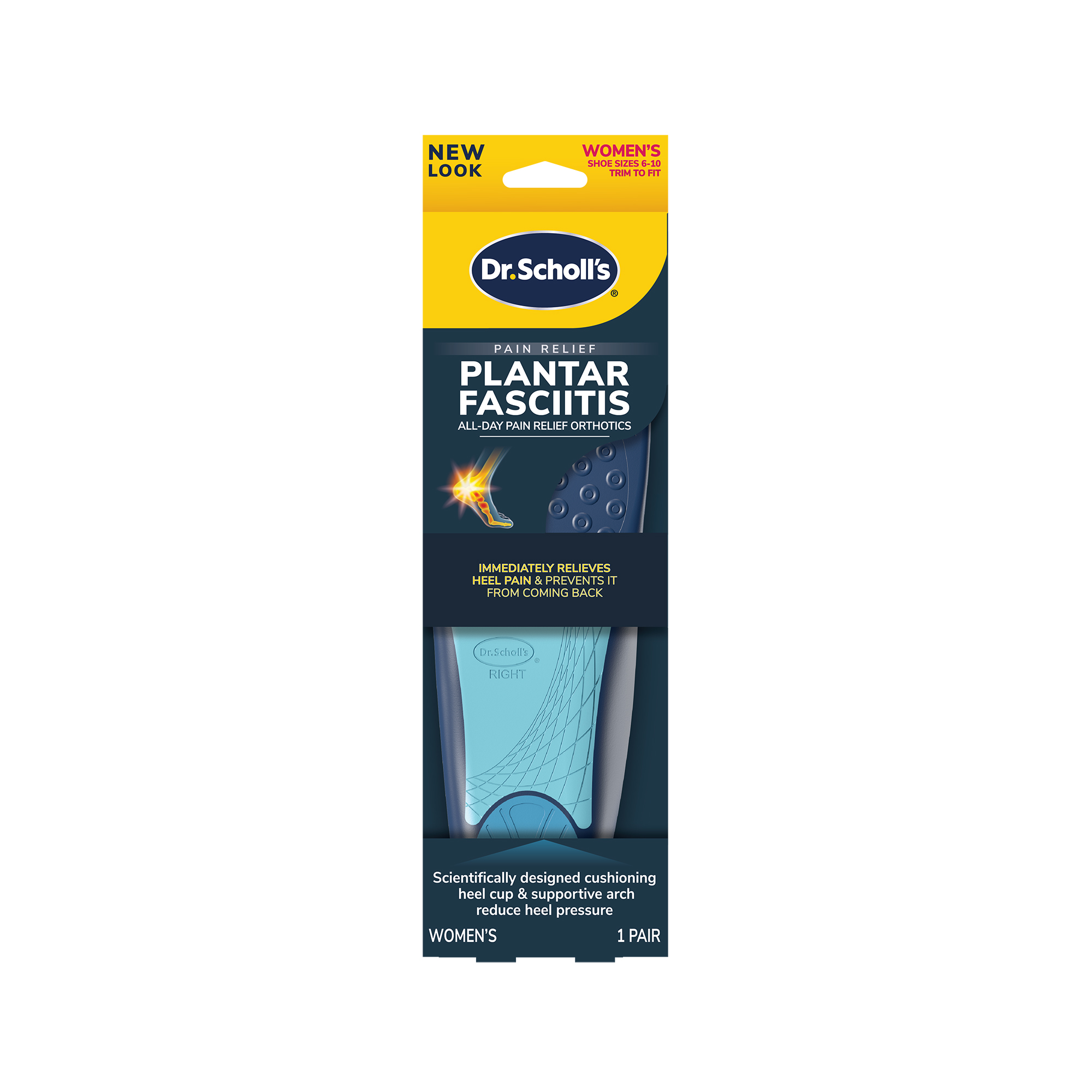 Scholl's® Plantar Fasciitis Pain Relief Orthotic Insoles