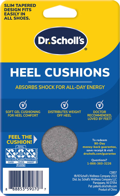 Dr. Scholl's Heel Cushions, with Massaging Gel, Women's | Giant