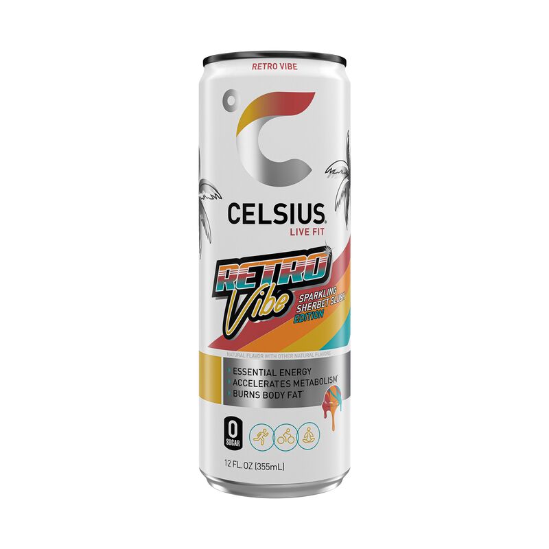 CELSIUS Sparkling Retro Vibe, Functional Energy Drink | Giant