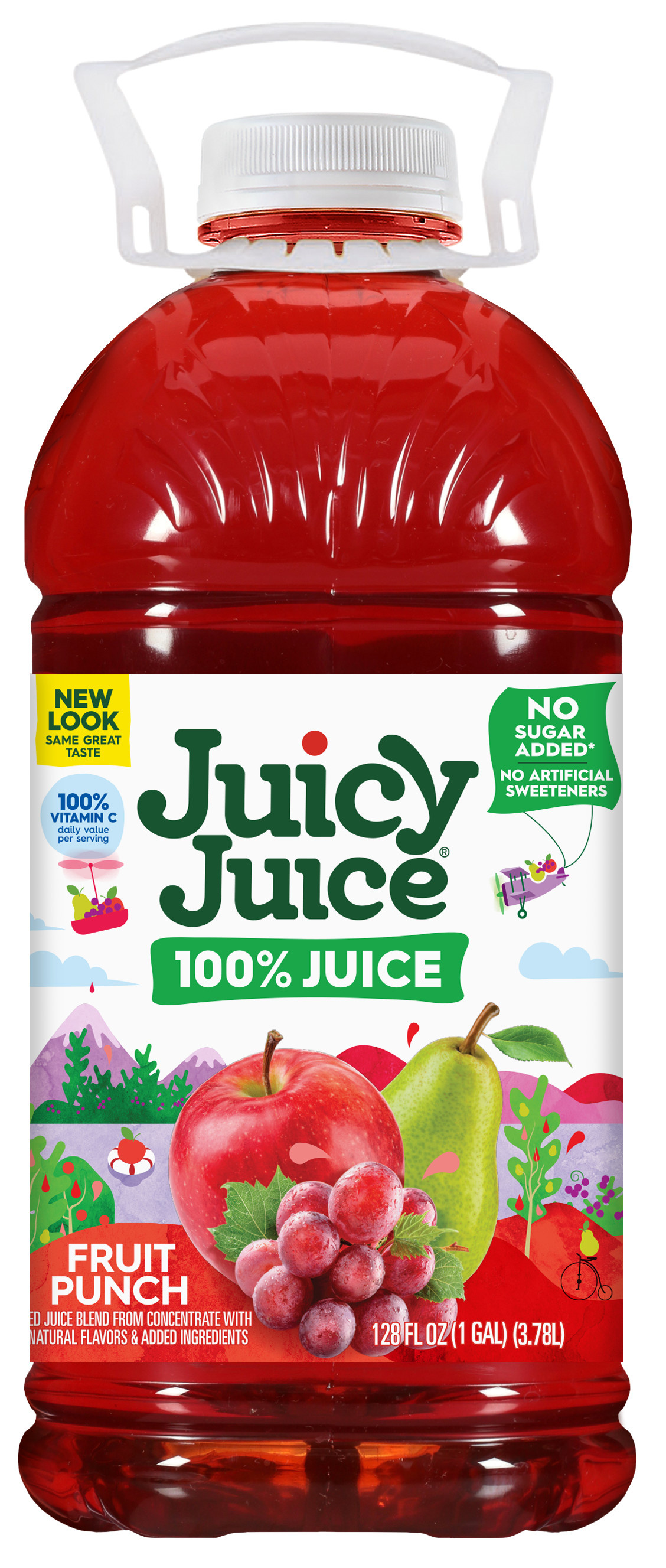12/8閉店セール！【CRDH×THXE 60%】JUICY JOLLY 1ml Juicy Juice 100% Juice, Cherry, 64 FL OZ Bottle | Giant