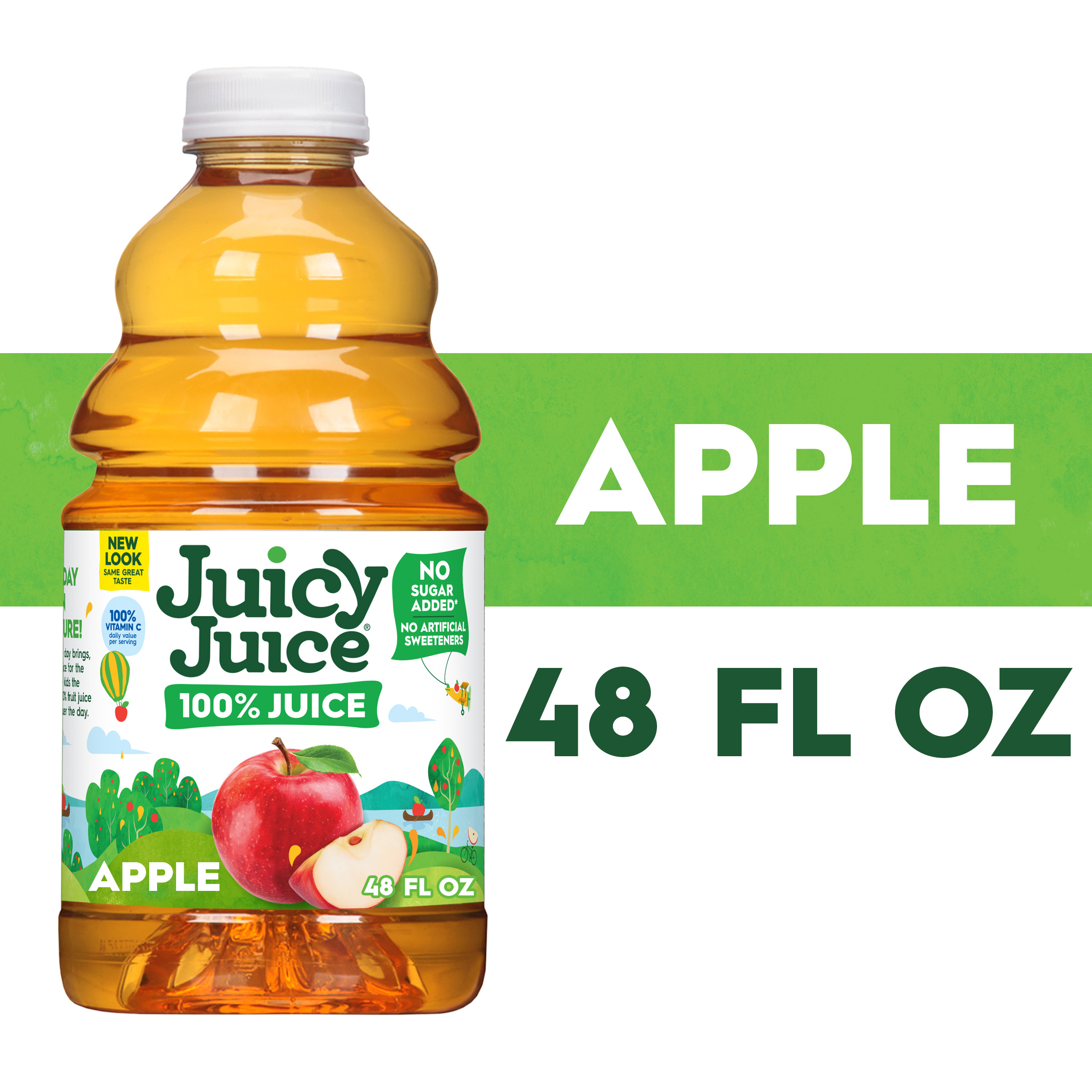 Juicy Juice 100% Juice, Kiwi Strawberry, 48 FL OZ Bottle