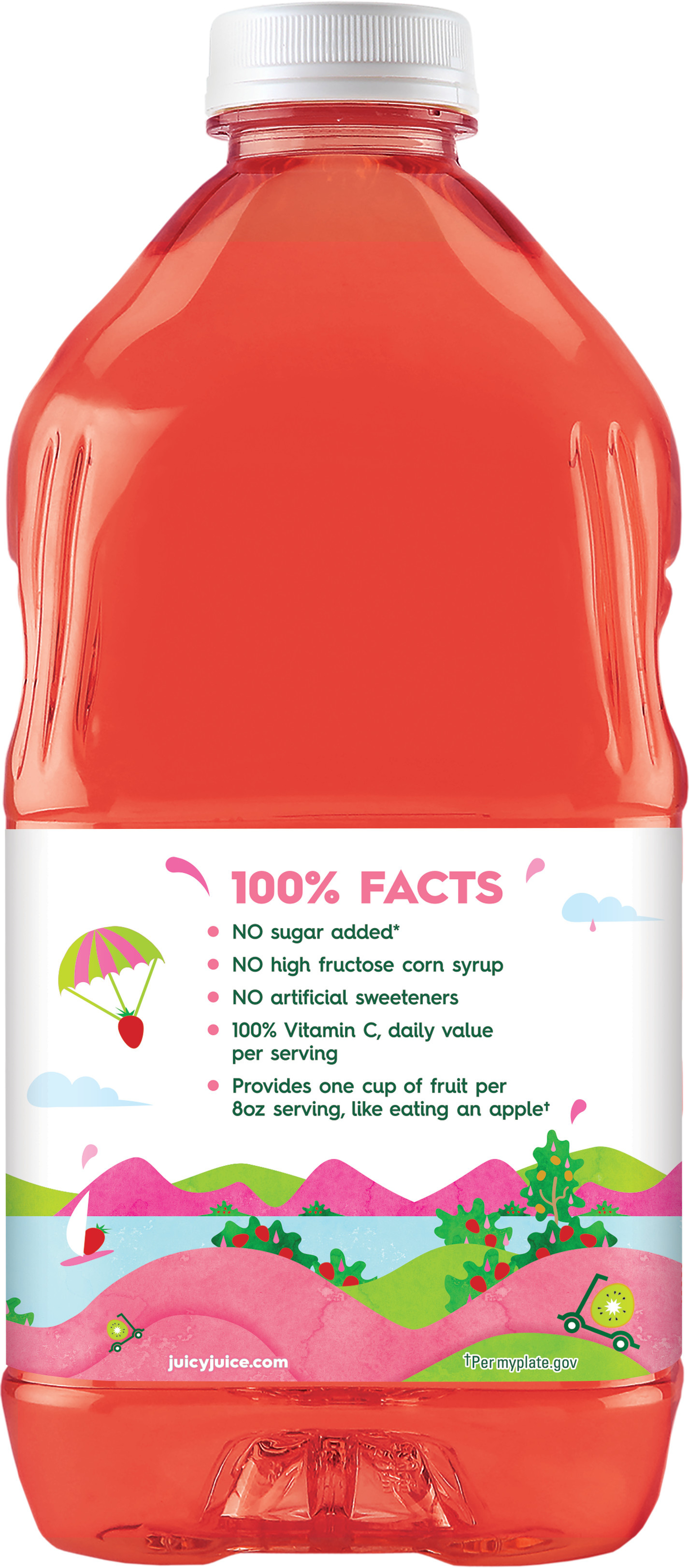 Juicy Juice 100% Juice, Kiwi Strawberry, 64 FL OZ Bottle