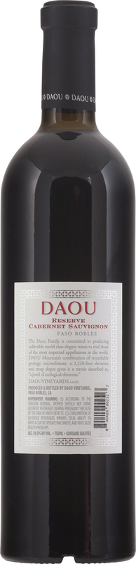 DAOU Reserve Cabernet Sauvignon Wine, Red Wine, Paso Robles, 750
