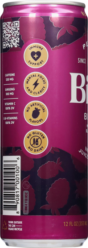 Bing Juice Beverage, Blackberry, Energizing, Black | Giant Eagle