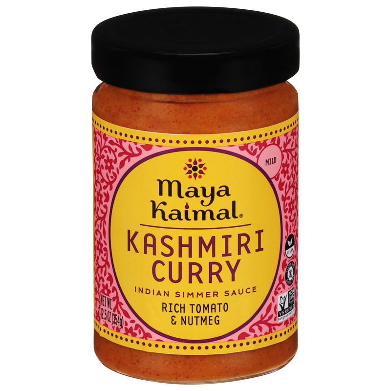 Maya Kaimal Indian Simmer Sauce, Kashmiri Curry, Mild | Giant