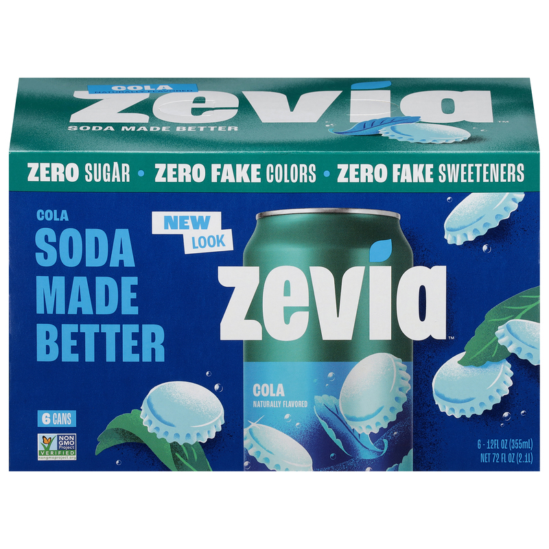 Zevia Zero Sugar Cola Soda | Giant Eagle | Because It Matters