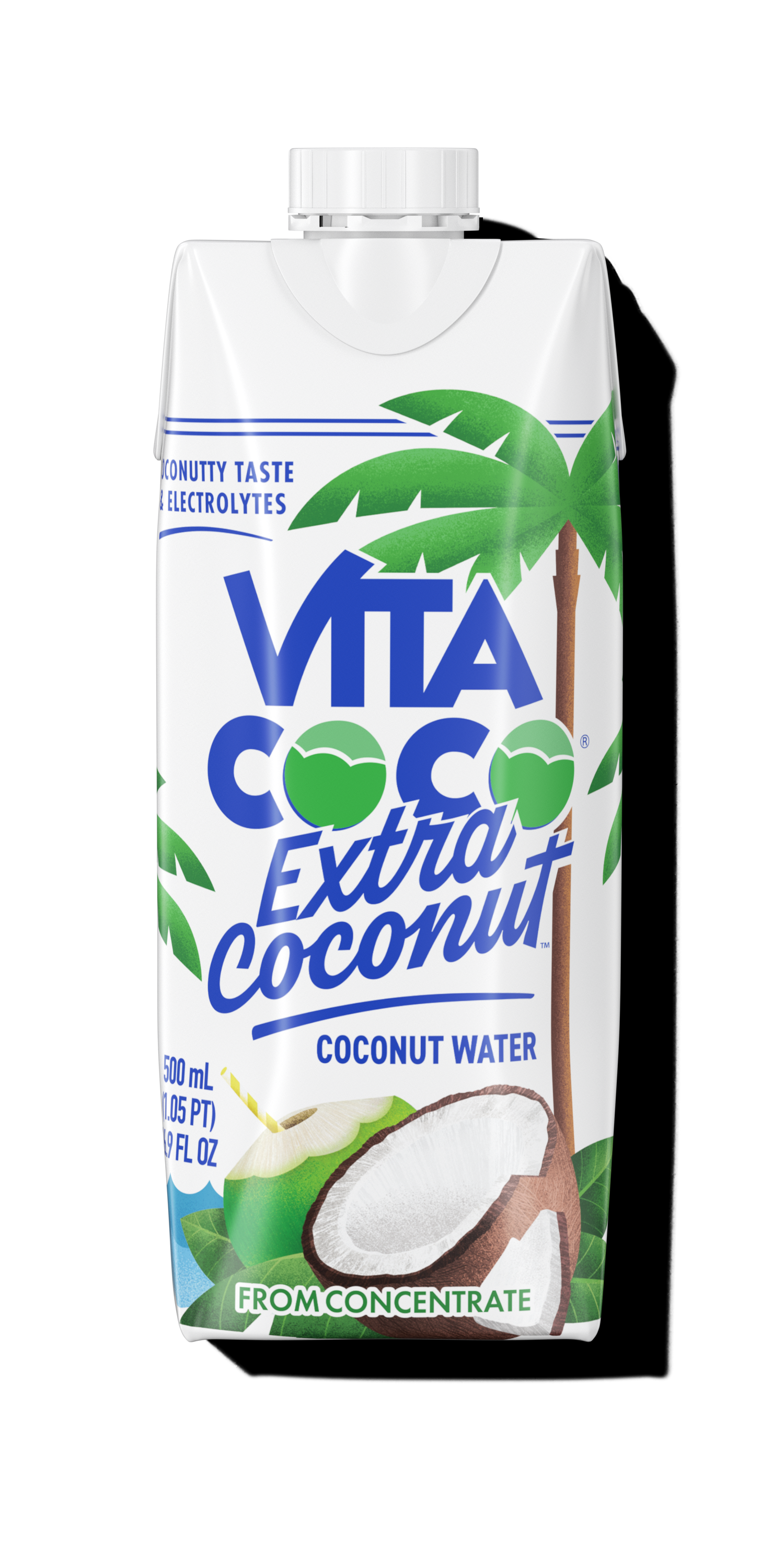 Vita Coco Coconut Water, Extra Coconut, 16.9oz Carton | Giant