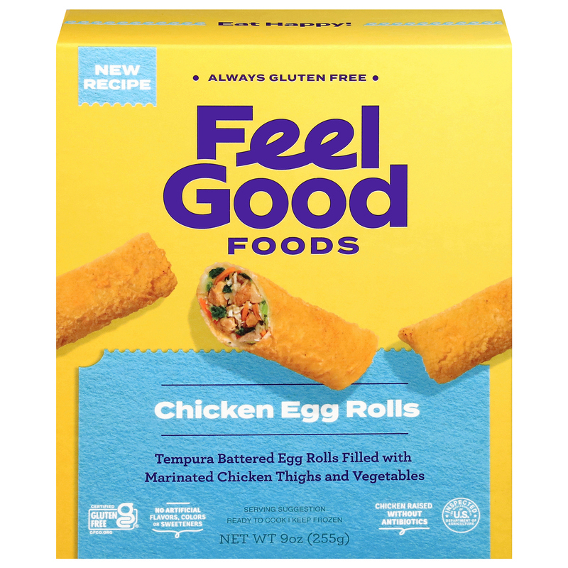 Feel Good Foods Egg Rolls, Chicken Giant Eagle Because It