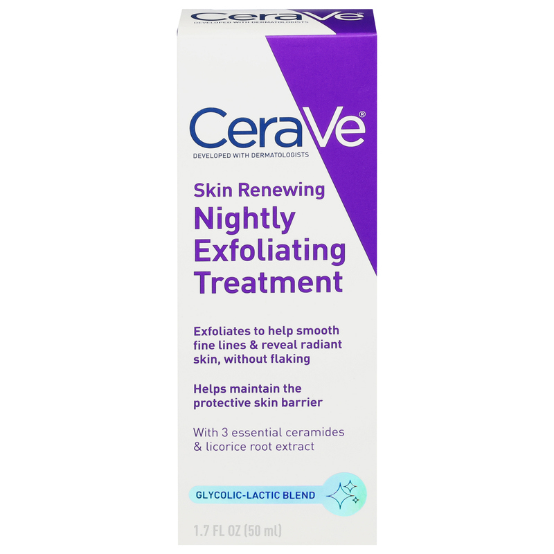 CeraVe Exfoliating Treatment, Skin Renewing, Nightly | Giant Eagle