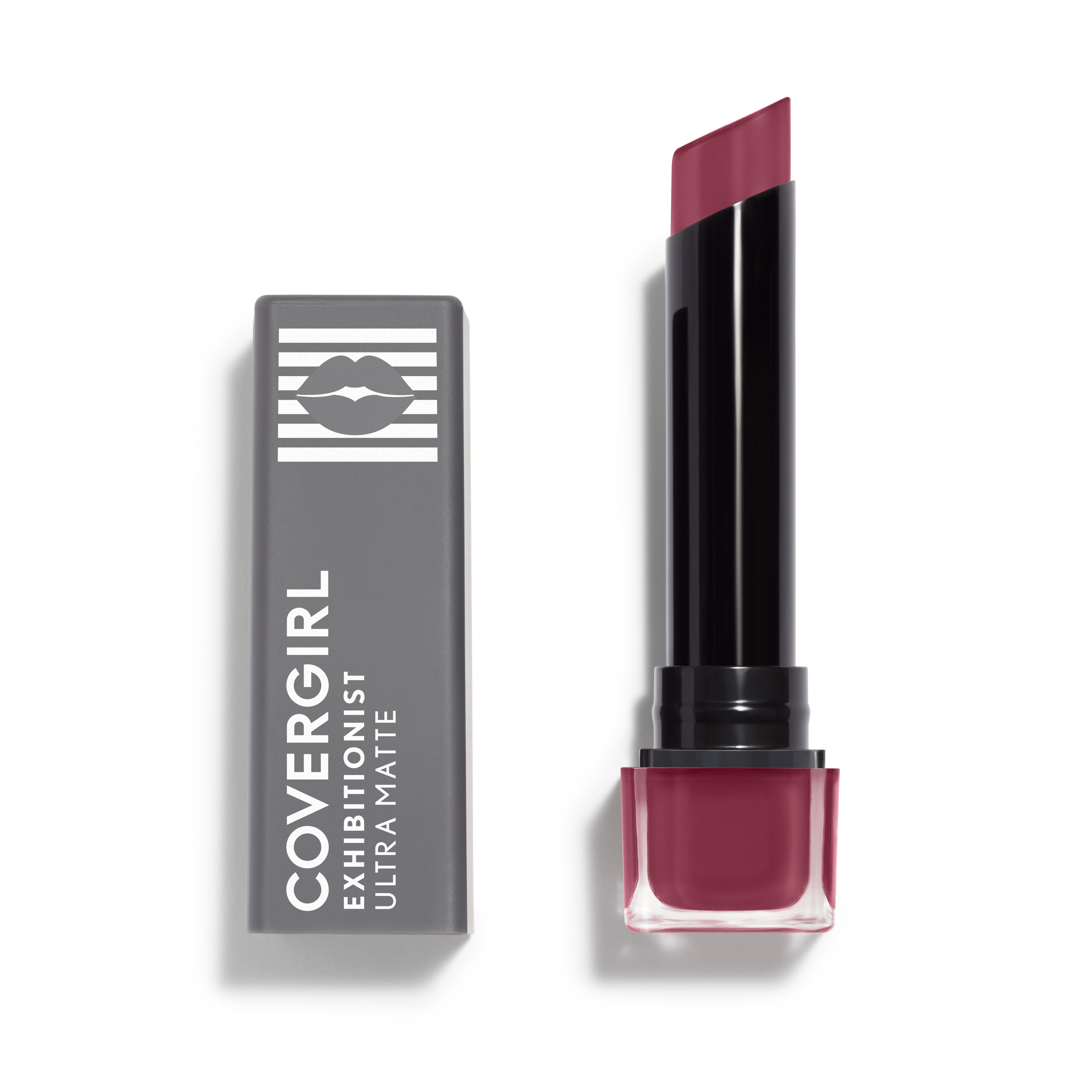 COVERGIRL Exhibitionist Ultra-Matte Lipstick, High Roller