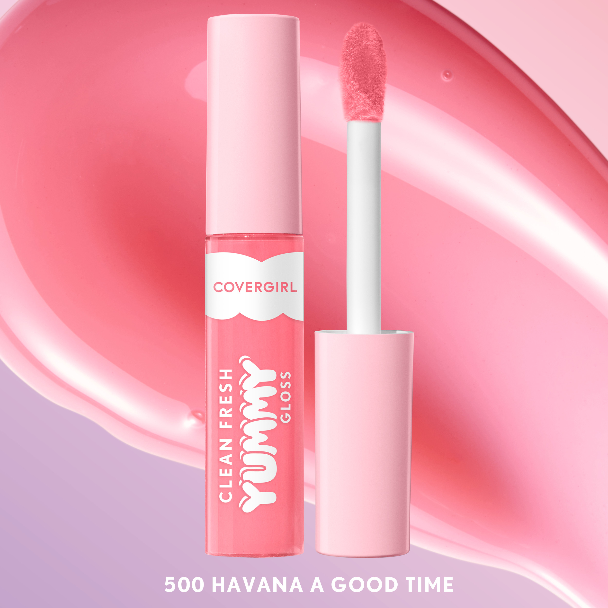 COVERGIRL Clean Fresh Yummy Gloss – Lip Gloss, Sheer, Natural